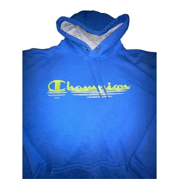 Gently Used Mens Champion Hoodie Sweatshirt XL - Picture 2 of 9